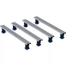   Geberit láb- és keresztelemkészlet 80 cm, gyantakő zuhanytálcákhoz 140 cm-től 554.962.00.2