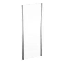   Geberit Geo fix oldalfal 76x190 cm, átlátszó üveggel, Reflex bevonattal, ezüst profillal 560.107.00.2