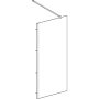 Geberit GEO Walk-In fix oldalfal 90x200 cm átlátszó üveg, Reflex bevonat, ezüst profillal 560.129.00.2