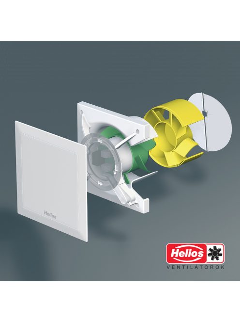 Helios M1/150 N/C Minivent ventilátor utánfutásos funkcióval H00006042