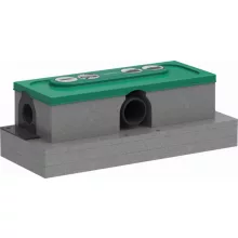   Hansgrohe uBox universal alapkészlet lineáris zuhanylefolyóhoz, standard telepítéshez 01001180