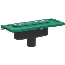   Hansgrohe uBox universal alaptest lineáris zuhanylefolyóhoz, függőleges lefolyású 01002180