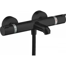   Hansgrohe Ecostat Comfort matt fekete termosztátos kádcsaptelep 13114670