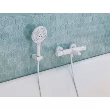   Hansgrohe Ecostat Comfort matt fehér termosztátos kádcsaptelep 13114700