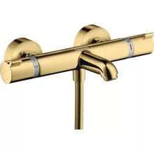   Hansgrohe Ecostat Comfort polírozott arany hatású termosztátos kádcsaptelep 13114990