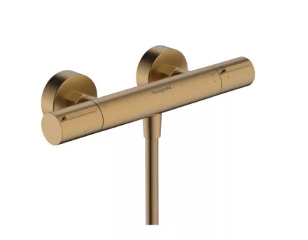 Hansgrohe Ecostat Element zuhanytermosztát, szálcsiszolt bronz kivitelben.