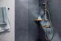 Hansgrohe Ecostat Element Zuhanytermosztát, szálcsiszolt bronz 13346140