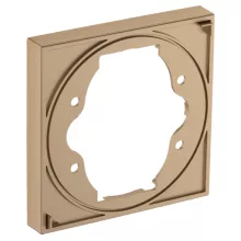   Hansgrohe ShowerSelect hosszabbító rozetta, szálcsiszolt bronz 13593140