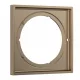 Hansgrohe ShowerSelect Comfort E hosszabbító rozetta 5 mm, szálcsiszolt bronz 13612140