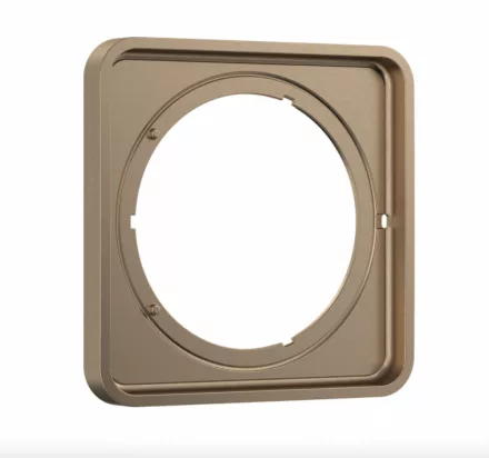 Hansgrohe ShowerSelect Comfort Q hosszabbító rozetta 5 mm, szálcsiszolt bronz 13613140
