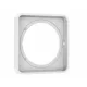 Hansgrohe ShowerSelect Comfort Q hosszabbító rozetta 5 mm, matt fehér 13613700
