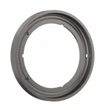   Hansgrohe ShowerSelect Comfort S hosszabbító rozetta 5 mm, szálcsiszolt fekete króm 13614340