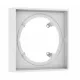 Hansgrohe ShowerSelect Comfort E hosszabbító rozetta 22 mm, matt fehér 13617700