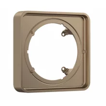   Hansgrohe ShowerSelect Comfort Q hosszabbító rozetta 22 mm, szálcsiszolt bronz 13618140