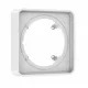 Hansgrohe ShowerSelect Comfort Q hosszabbító rozetta 22 mm, matt fehér 13618700