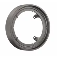   Hansgrohe ShowerSelect Comfort S hosszabbító rozetta 22 mm, szálcsiszolt fekete króm 13624340