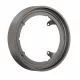 Hansgrohe ShowerSelect Comfort S hosszabbító rozetta 22 mm, szálcsiszolt fekete króm 13624340