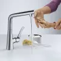 Hansgrohe Metris Select M71 króm konyhai csaptelep 14883000