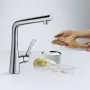 Hansgrohe Metris Select M71 króm konyhai csaptelep 14883000