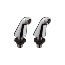   Hansgrohe csatlakozó elem peremre szerelhető kádcsaptelephez, króm 14920000