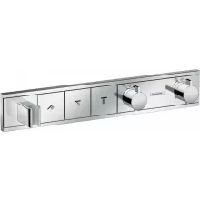   Hansgrohe RainSelect króm zuhanycsaptelep 3 fogyasztóhoz, falsík alatti szereléshez 15356000
