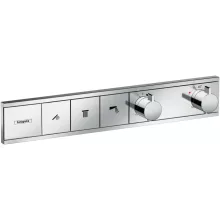   Hansgrohe RainSelect 3 funkciós termosztát falsík alatti telepítéshez, króm 15381000