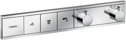 Hansgrohe RainSelect 3 funkciós termosztát falsík alatti telepítéshez, króm 15381000