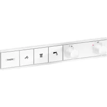   Hansgrohe RainSelect 3 funkciós termosztát falsík alatti telepítéshez, matt fehér 15381700