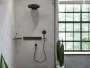 Hansgrohe RainSelect matt fekete termosztát falsík alatti szereléshez 15382670