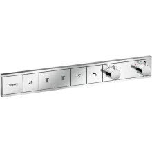   Hansgrohe RainSelect 5 funkciós termosztát falsík alatti telepítéshez, króm 15384000