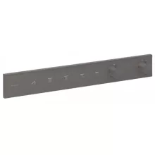   Hansgrohe RainSelect 5 funkciós termosztát falsík alatti telepítéshez, szálcsiszolt fekete/króm 15384340