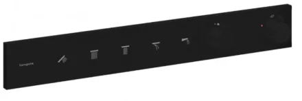 Hansgrohe RainSelect 5 funkciós termosztát falsík alatti telepítéshez, matt fekete 15384670
