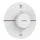Hansgrohe ShowerSelect Comfort S falsík alatti 2 funkciós termosztát, matt fehér 15554700