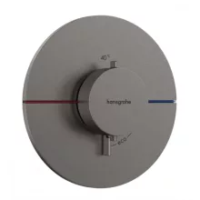   Hansgrohe ShowerSelect Comfort S falsík alatti termosztát, szálcsiszolt fekete króm 15559340