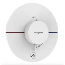   Hansgrohe ShowerSelect Comfort S rejtett termosztát 1 fogyasztóhoz és 1 további kimenethez, matt fehér 15562700