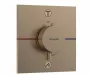 Hansgrohe ShowerSelect Comfort E 2 funkciós falsík alatti termosztát, szálcsiszolt bronz 15572140