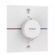 Hansgrohe ShowerSelect Comfort E 2 funkciós falsík alatti termosztát, matt fehér 15572700