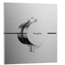   Hansgrohe ShowerSelect Comfort E falsík alatti termosztát mennyiségszabályozóval, króm 15574000