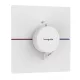 Hansgrohe ShowerSelect Comfort E falsík alatti termosztát mennyiségszabályozóval, matt fehér 15574700