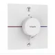 Hansgrohe ShowerSelect Comfort E termosztát, biztonsági kombinációval, matt fehér 15578700