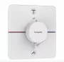 Hansgrohe ShowerSelect Comfort Q 2 funkciós falsík alatti termosztát, matt fehér 15583700
