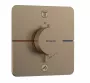 Hansgrohe ShowerSelect Comfort Q 2 funkciós falsík alatti termosztát, szálcsiszolt bronz 15586140