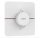 Hansgrohe ShowerSelect Comfort Q falsík alatti termosztát mennyiségszabályozóval, matt fehér 15588700