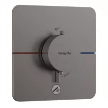   Hansgrohe ShowerSelect Comfort Q rejtett termosztát 1 fogyasztóhoz és 1 további kimenethez, szálcsiszolt fekete króm 15589340