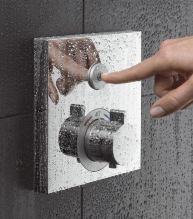 EGYEDI ÁR Hansgrohe ShowerSelect 1 fogyasztós termosztát falsík alatti szereléshez, króm 15762000 