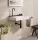 Hansgrohe Avalegra AquaUnit 580/475 SolidSurface mosdó mosdórendszerrel, fehér/matt fekete 22472670