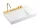 Hansgrohe Avalegra AquaUnit 780/475 SolidSurface mosdó polírozott arany hatású mosdórendszerrel, balos/fehér 22473990