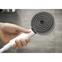Hansgrohe Pulsify Select S Kézizuhany 105, 3 jet Activation EcoSmart matt fehér kivitelben