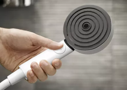 Hansgrohe Pulsify Select S Kézizuhany 105, 3 jet Activation EcoSmart matt fehér kivitelben