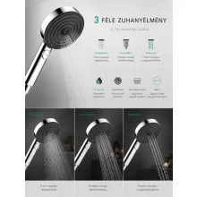   Hansgrohe Pulsify Select S 3 jet Relaxation kézizuhany 105 EcoSmart, króm 24111000